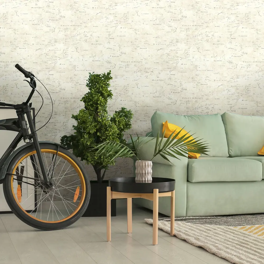 Обои флизелиновые «Куба» бежевые 1.0 м 210230-04 82774425 STLM-2152382 OVK DESIGN - Вид №2