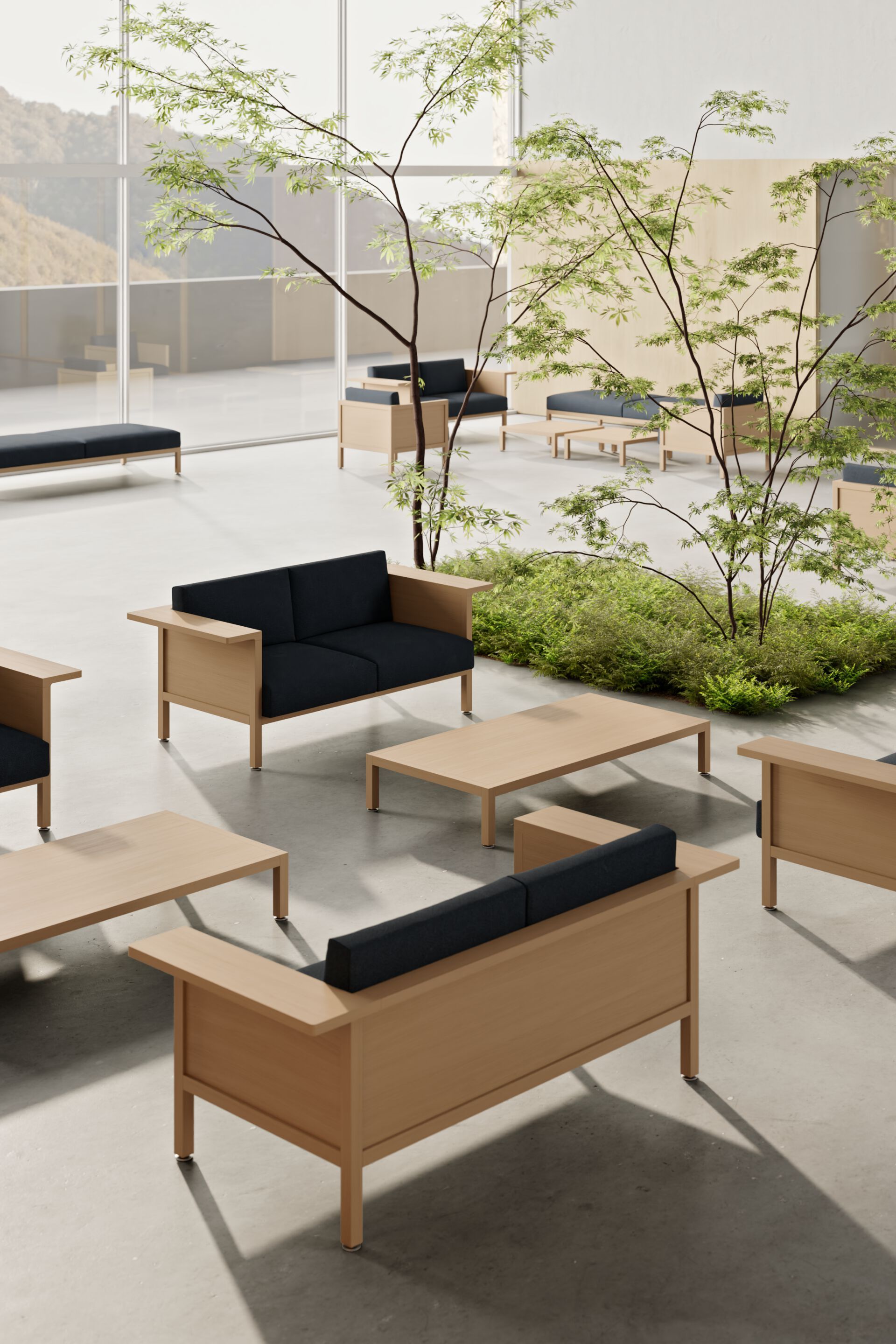 3-местный тканевый диван Citterio Borealis ARCH-00108128 - Вид №6