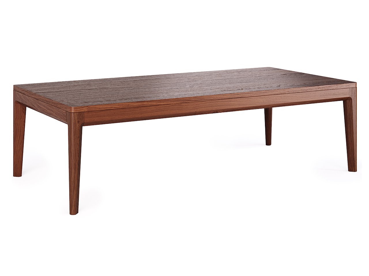Журнальный столик прямоугольный 120 см дуб тобакко Case №4 THE IDEA  210103 Коричневый  - Вид №1