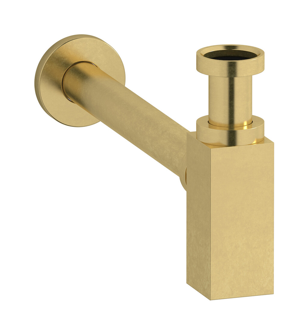 Сифон квадратный WE ARE IB sh082os Natural Brass RICAMBI