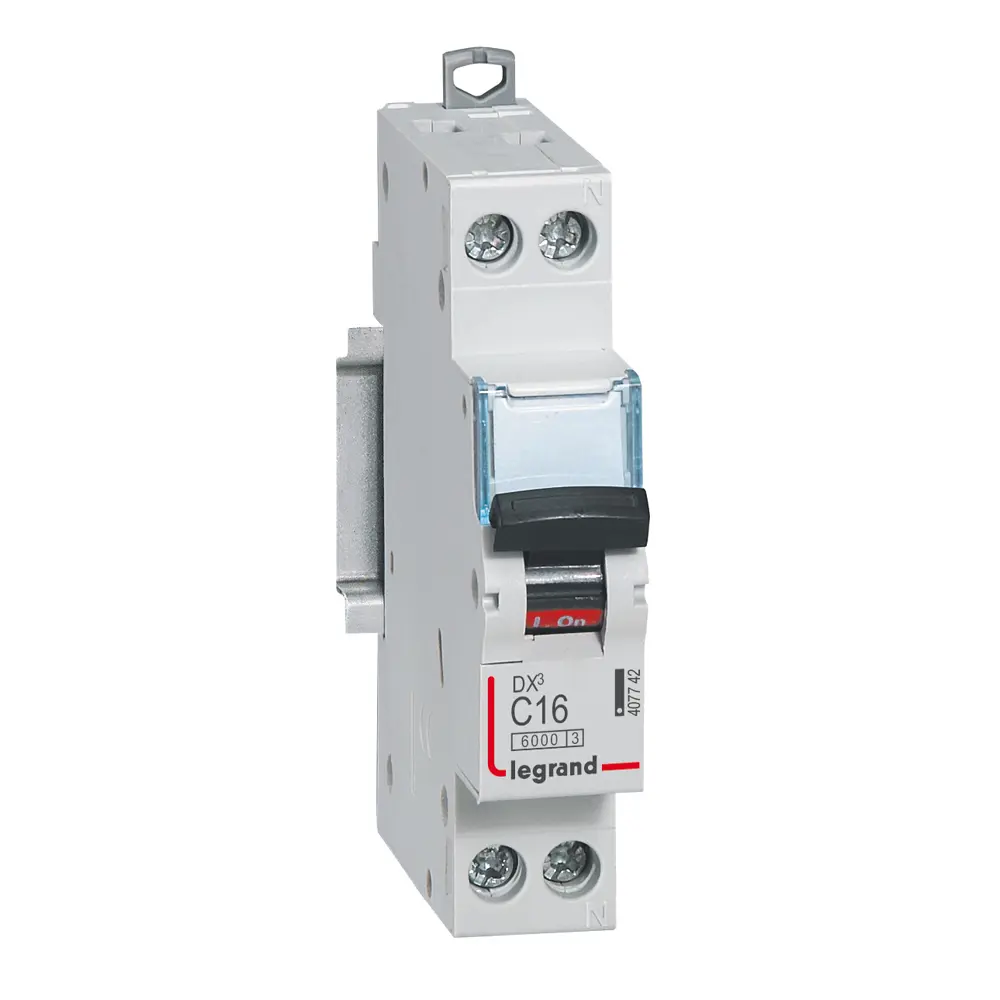 Автоматический выключатель Legrand DX3 1п/N С16 А 6кА/10кА 82656506 STLM-2064720 