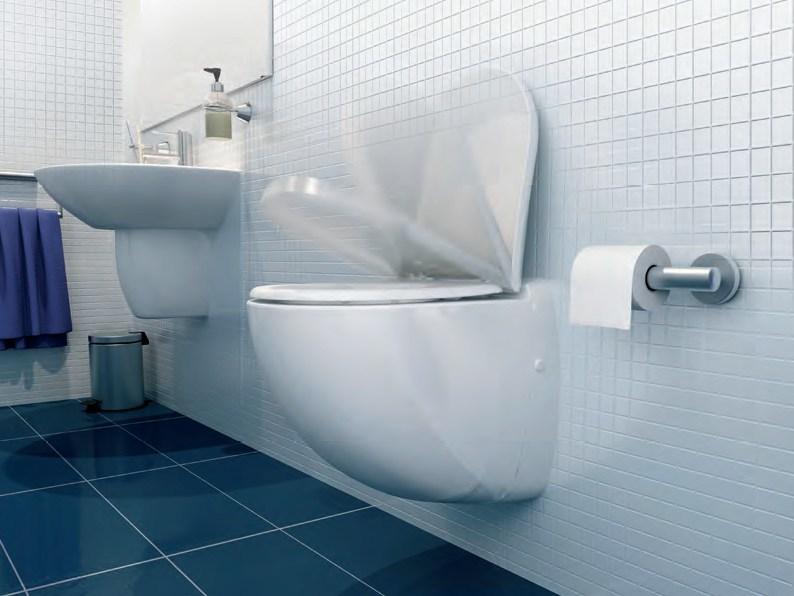 Cptcomfecols Подвесной унитаз настенный Белый Sanitrit  Италия  - Вид №1