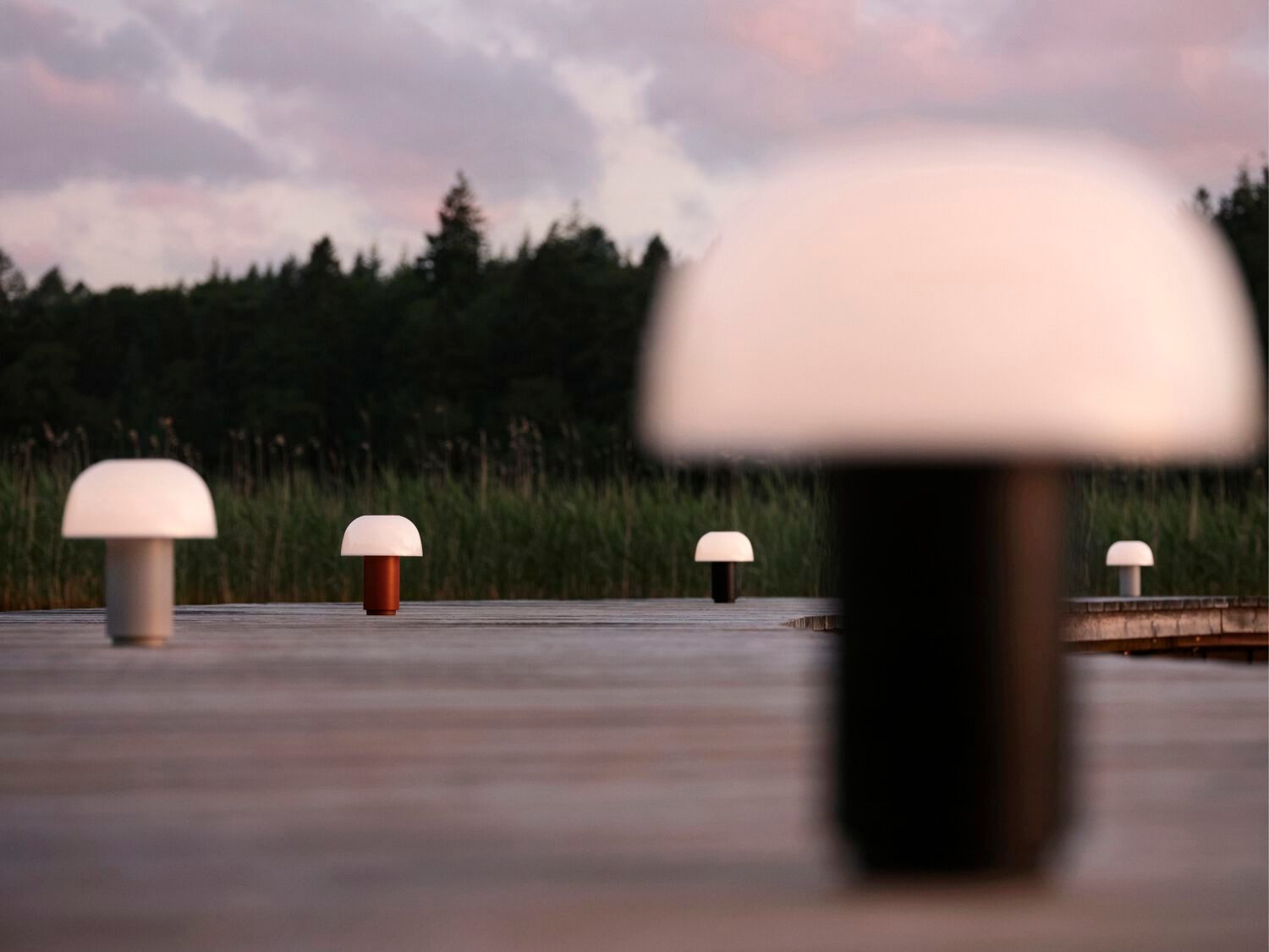 USB зарядка алюминиевая перезаряжаемая настольная лампа ZONE DENMARK Rocks ARCH-00113228 - Вид №9