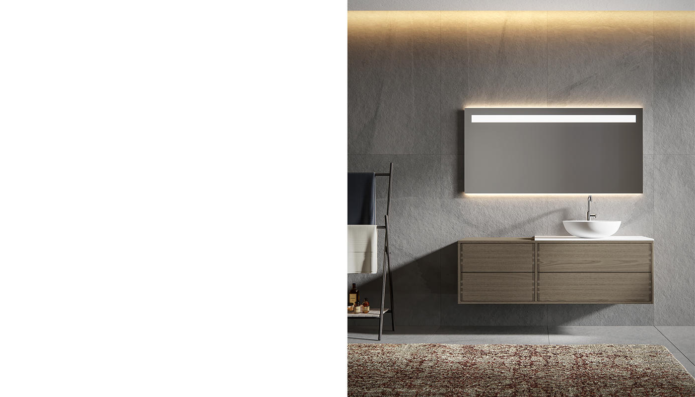 ED-ST30 Edone Зеркала с подсветкой С ПОДСВЕТКОЙ Доступен с различными аксессуарами  - Вид №4