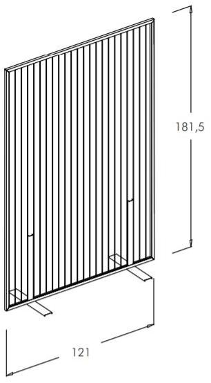 STUDIO T Офисная перегородка из поликарбоната Inuno Pa16 - Вид №9
