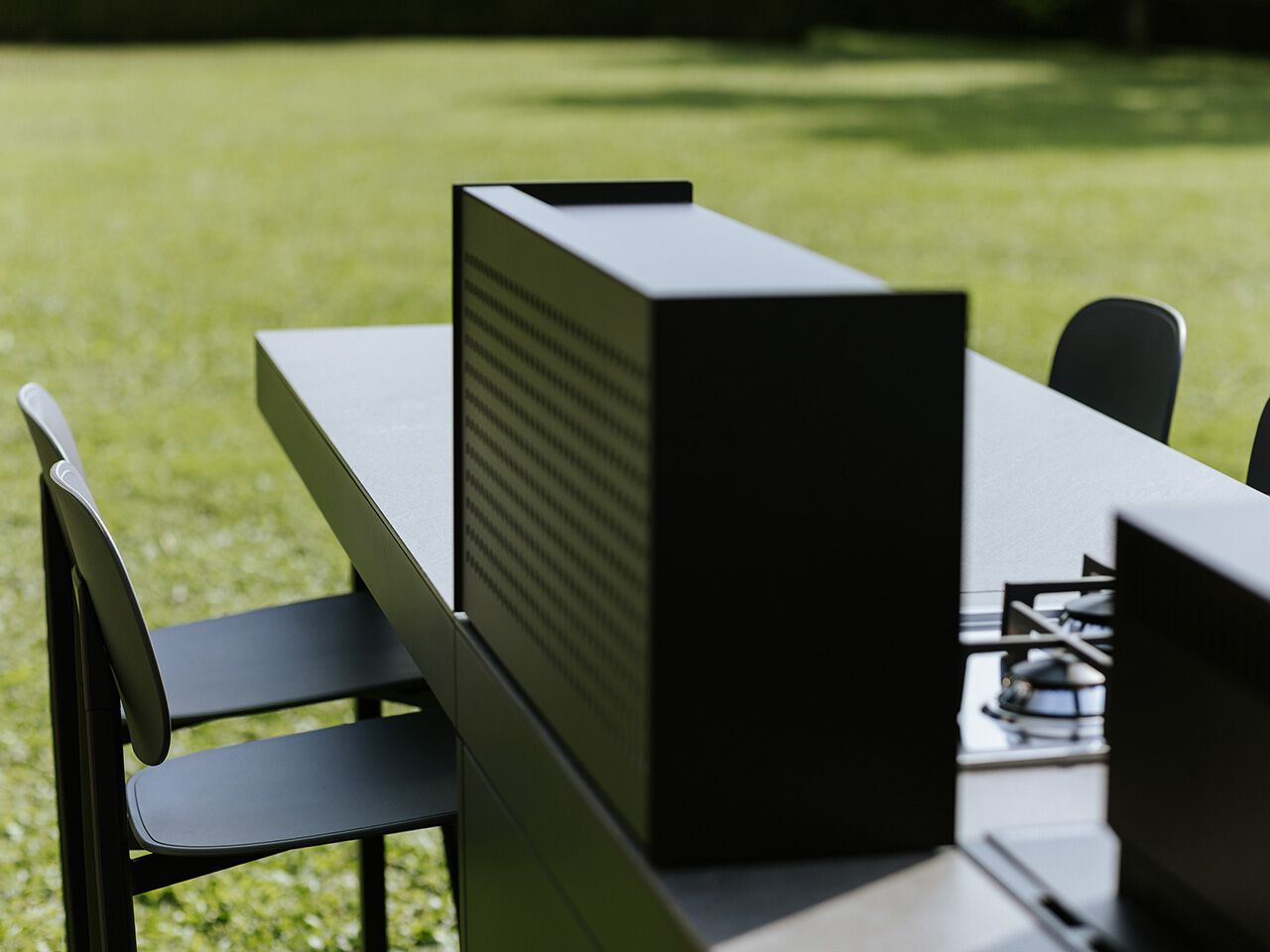 Моноблочная уличная кухня с газовым барбекю Fògher AGHER ARCH-00018179 - Вид №5