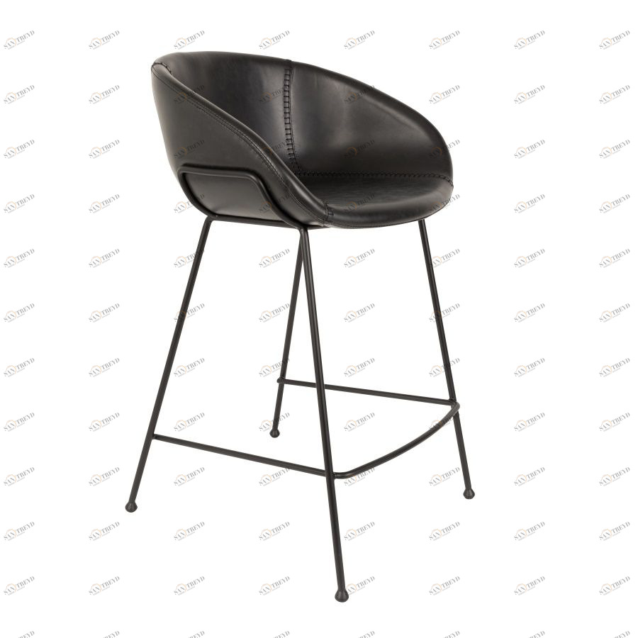 Табурет высокий Feston черный Zuiver 1500047