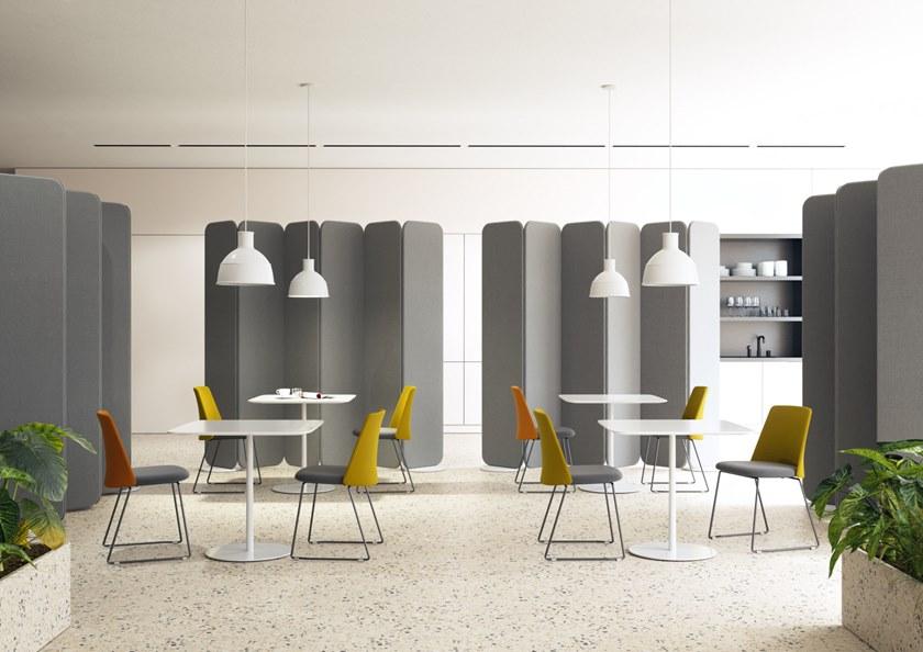 LD Seating Вращающееся кресло на козелке из кожи Melody chair 361, f90-bl - Вид №3