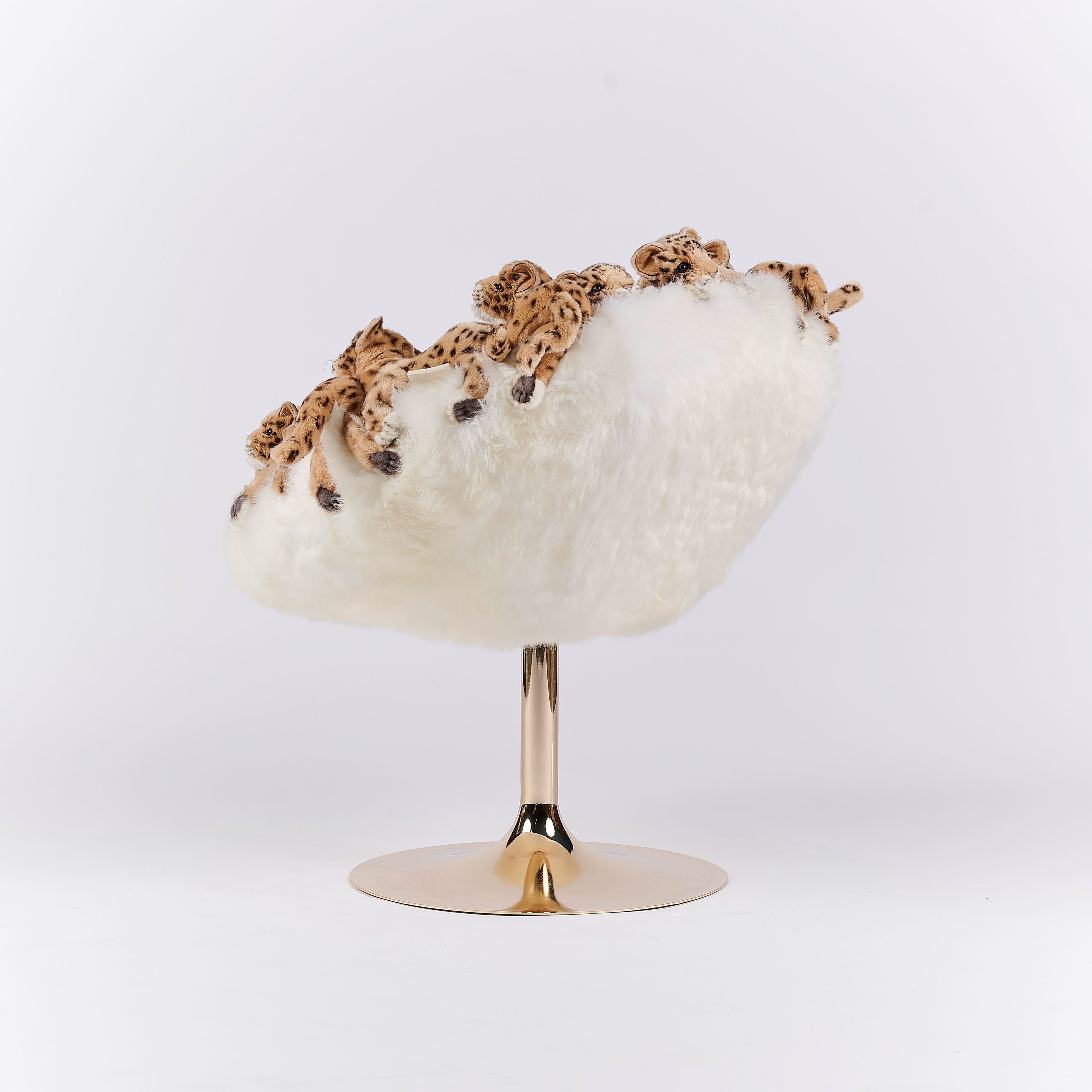 Стул из полиэстера APCOLLECTION Leo ARCH-00127524 - Вид №4