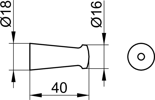 02714010000 Крючок для полотенца KEUCO City.2 - Вид №2
