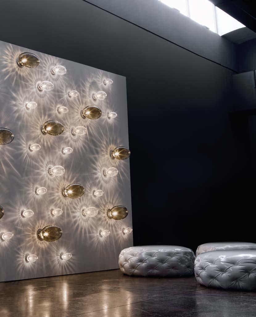 Sylcom Настенный светильник из стекла / потолочный светильник Bitta 0010/0011/0012 - Вид №3