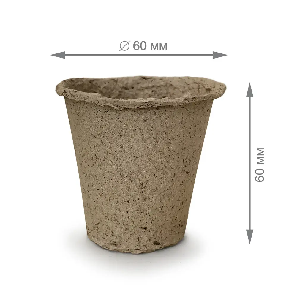 Комплект для рассады ГазонCity Горшки торфяные 20 шт STLM-2199718 - Вид №4