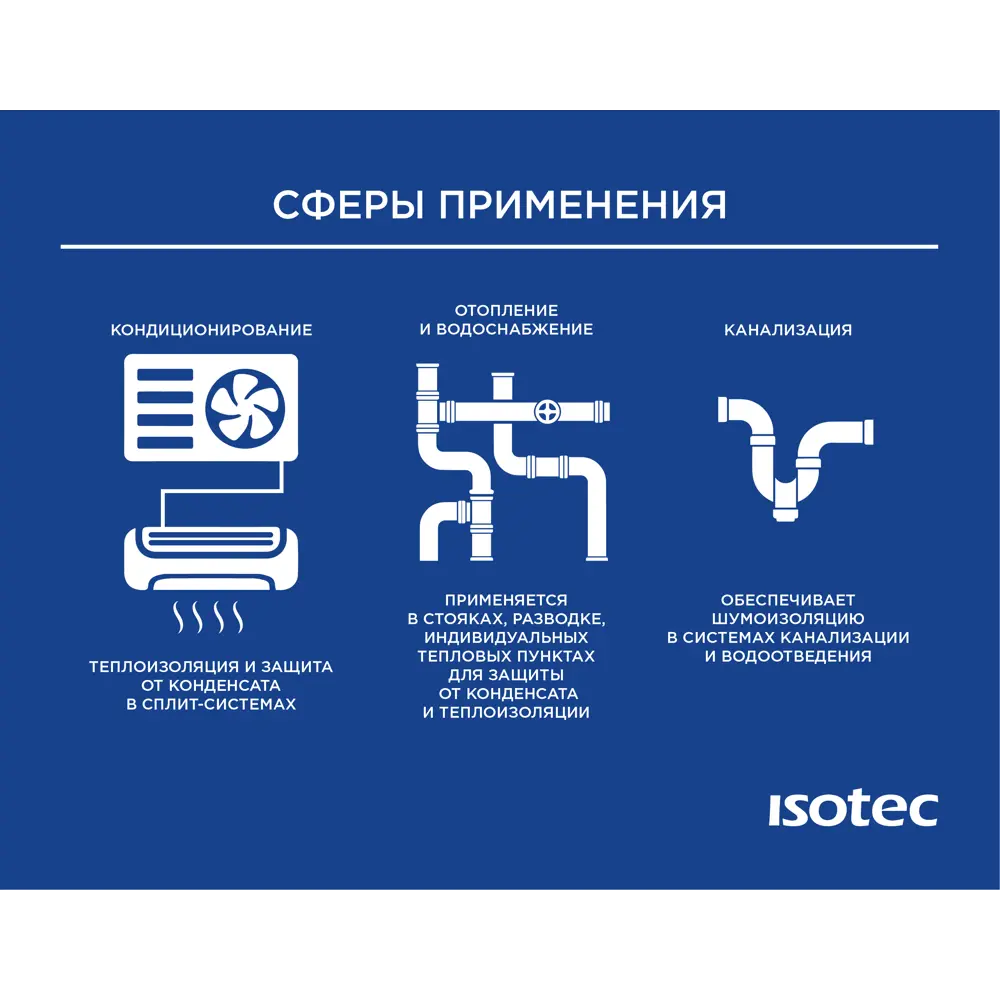 ISOTEC: Теплоизоляция для труб с защитой от конденсата 86798001 STLM-0807293 - Вид №5