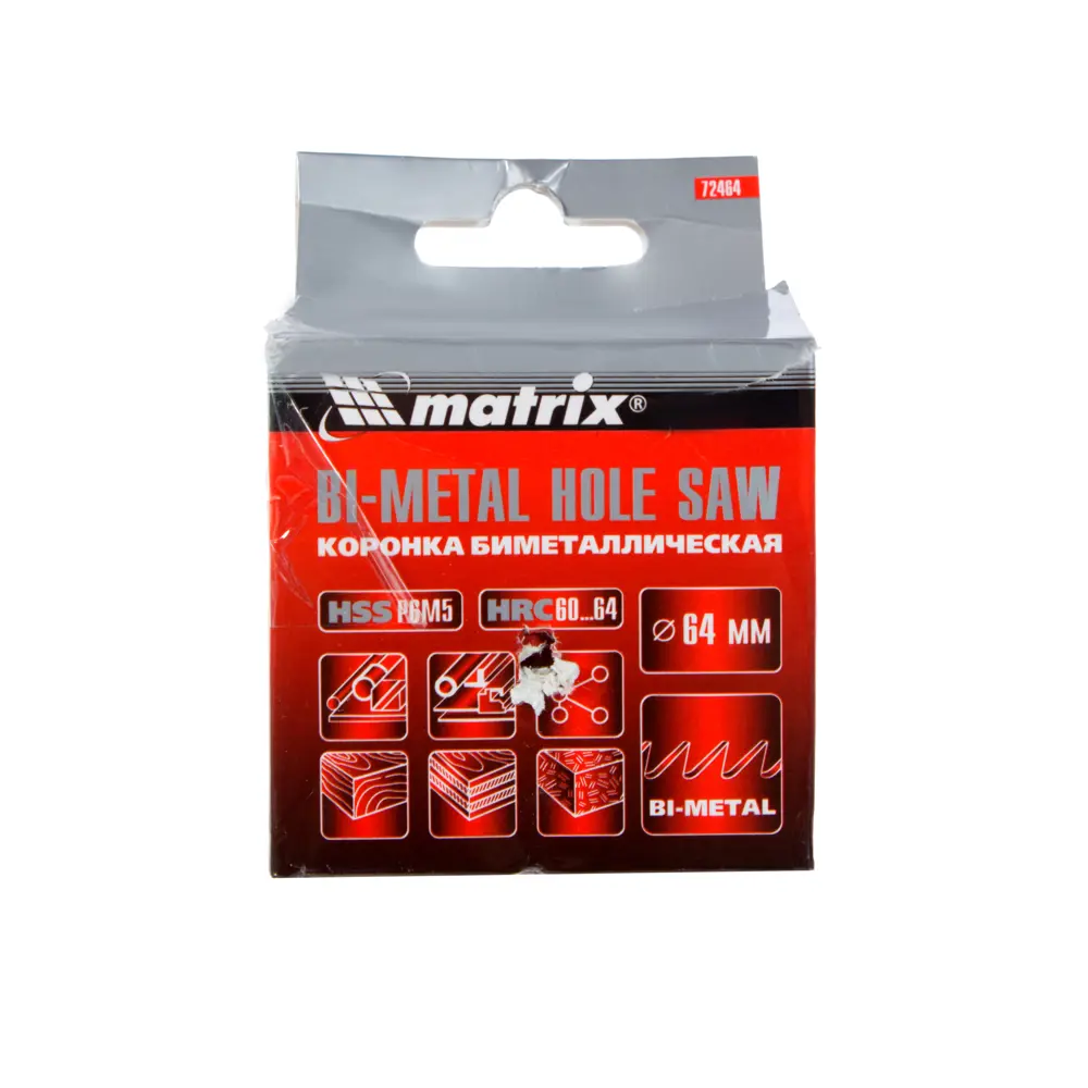 Коронка для металла Matrix Bi-Metall D64 мм 17915952 STLM-2074388  - Вид №2