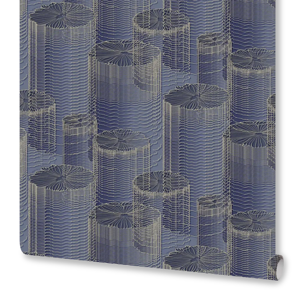 ОБОИ 1,06Х10М ФЛИЗ FLOW СИН OR8024-20 ORNAMY STLM-2127189