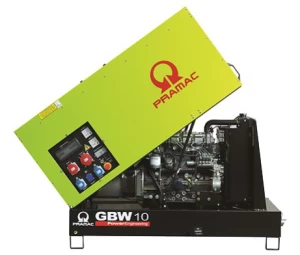 Дизельный генератор Pramac GBW10Y в кожухе (380 V)