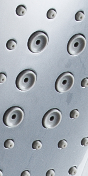 Душевая лейка с тремя режимами переключения SQUARE P70143CP-RUS bravat - Вид №1