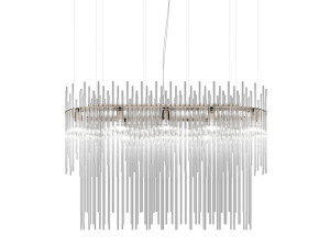 Стеклянный подвесной светильник