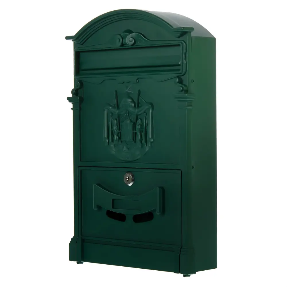 Ящик почтовый Standers MB-002-G, алюминий/сталь, цвет зелёный 15081157 STLM-2145242 
