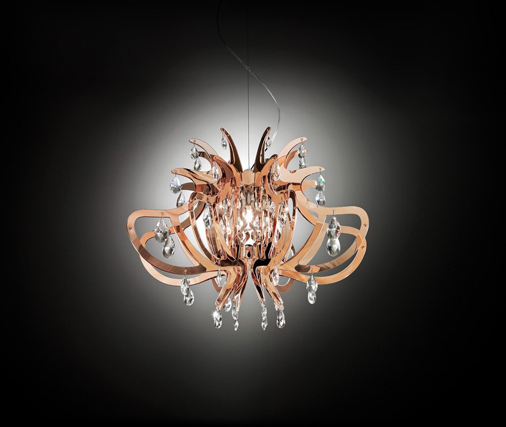 Подвесной светильник Lillibet Copper от Slamp LIL14SOS0000RA SLAMP ДИЗАЙНЕРСКИЕ 243566 Медный  - Вид №1