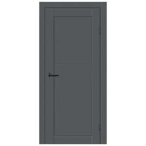 Межкомнатная дверь Толедо 2 МАРИО РИОЛИ 60×200 см графит 89392651