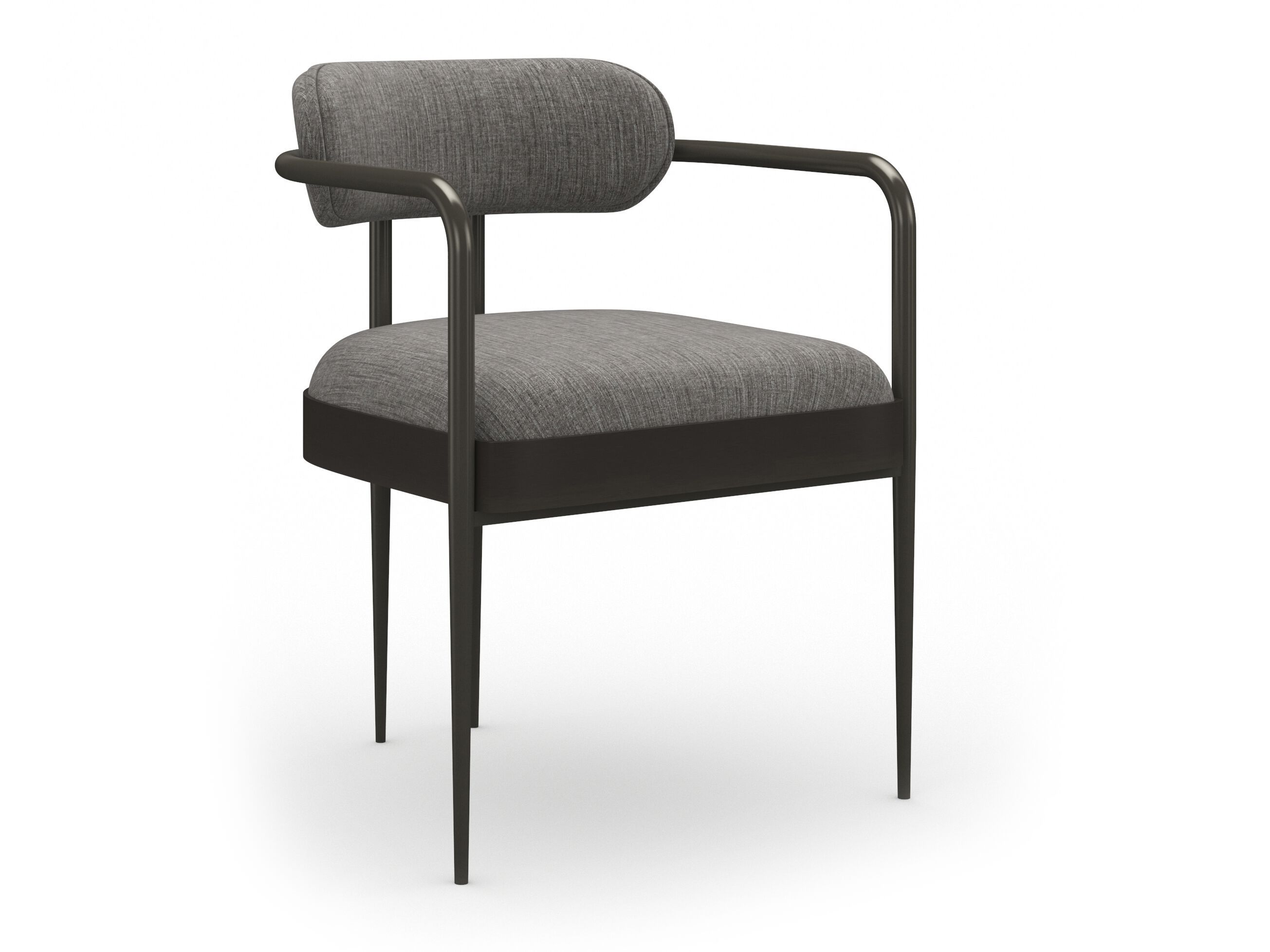 Бархатный стул с подлокотниками Caracole Emphasis ARCH-00118182 - Вид №8