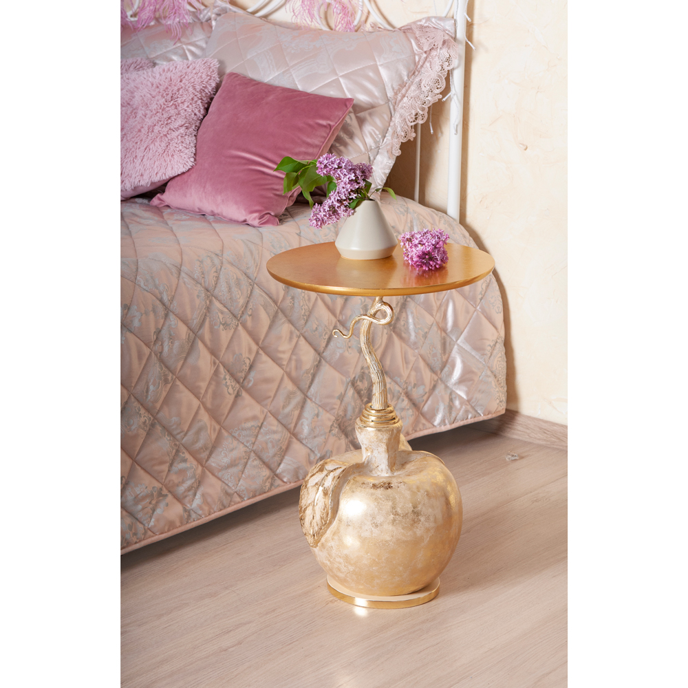 17138 Столик декоративный Яблоко Евы Айвори BOGACHO 4627179652609 - Вид №6