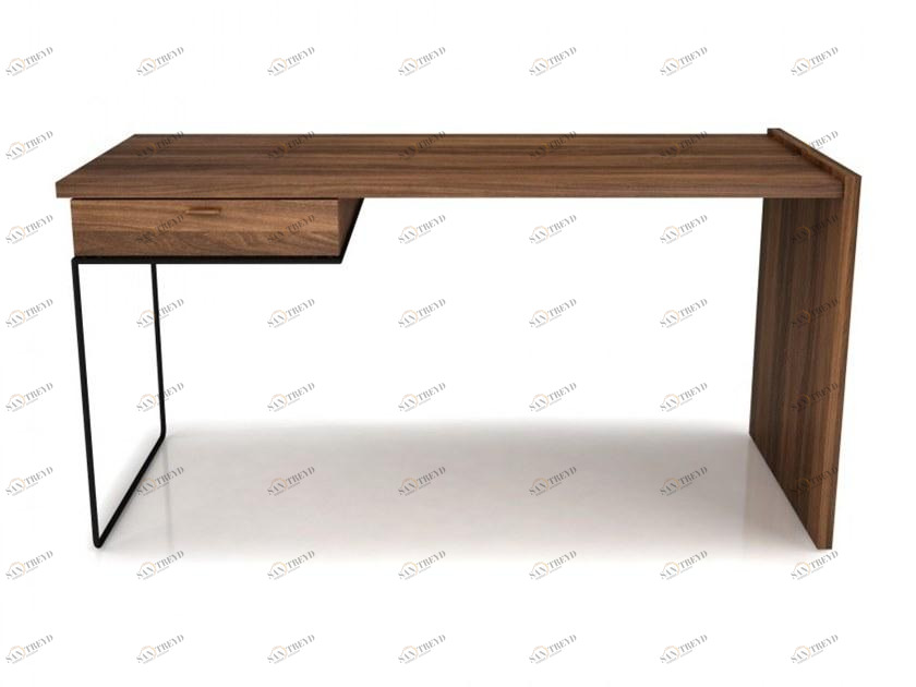 Huppé Стол из орехового дерева с ящиками Linea 2301m HUPPE