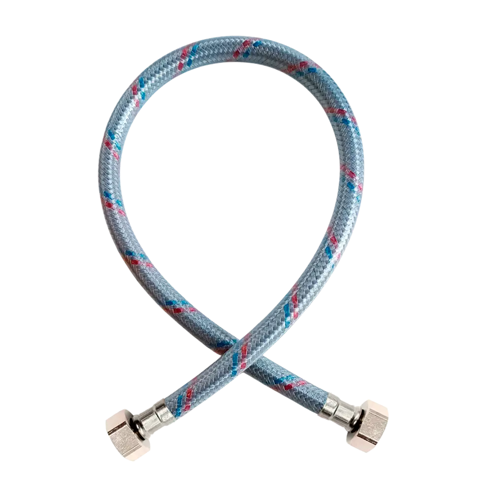 Гибкая подводка для воды Vaxt 1/2" гайка-гайка 50 см STLM-2067441 - Вид №2