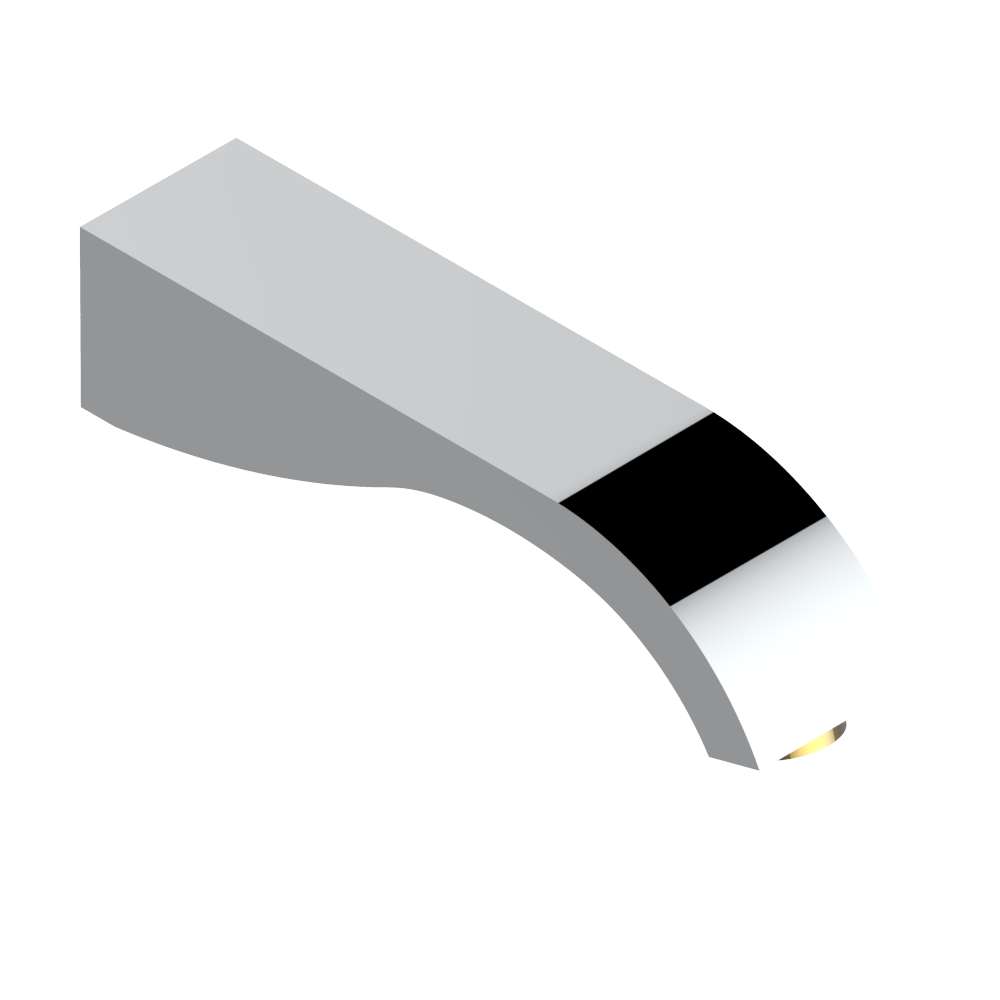 G04-43GB Настенный кран для раковины среднего размера без Т-образного фиксатора Thg-paris Pure Хром/золото G04 43GB CAT.A