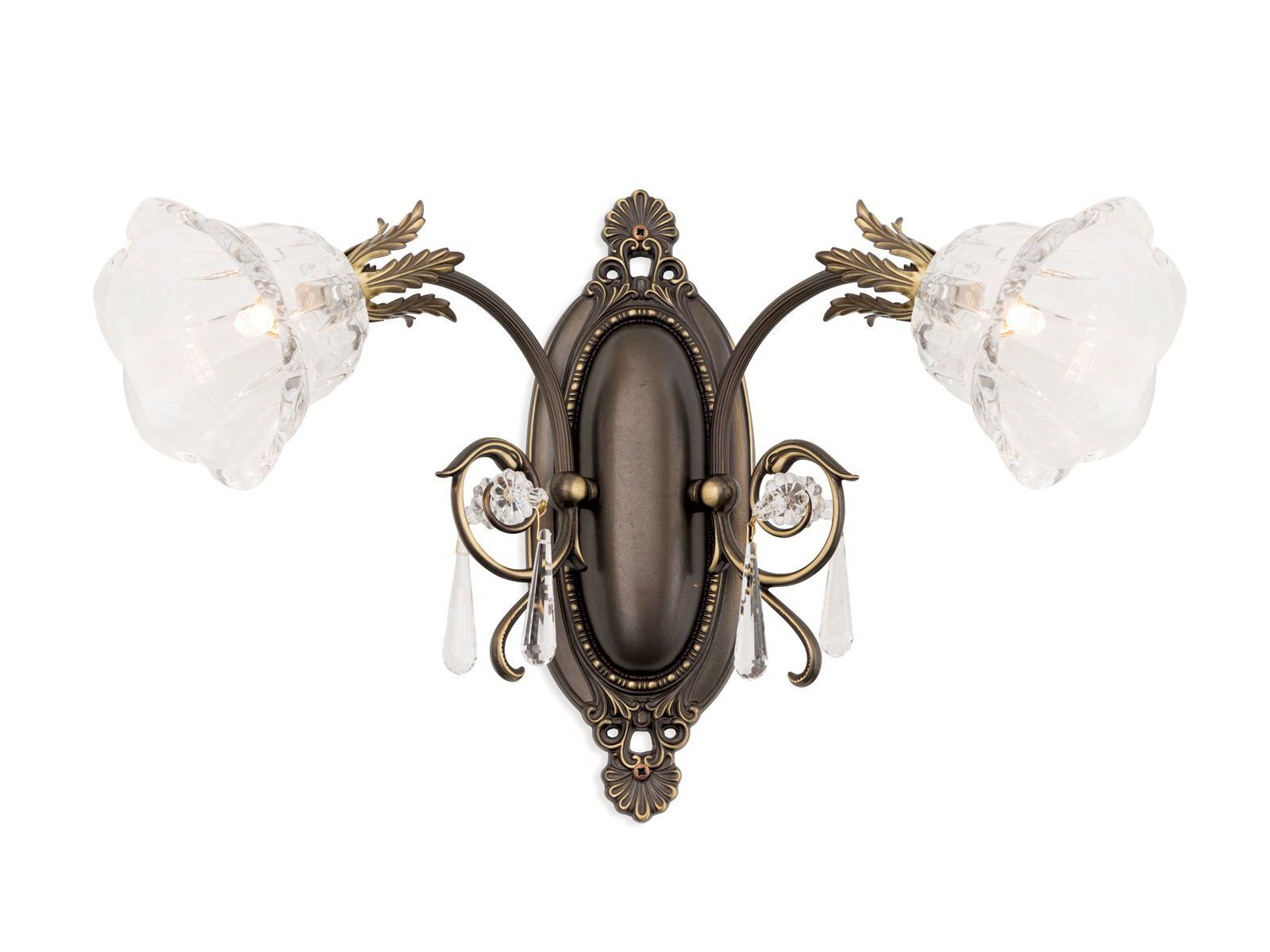 Кристалл и латунь настенный светильник Orion La Boheme ARCH-00031860