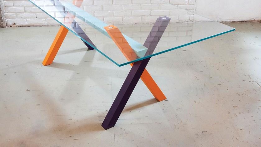 IFT Прямоугольный стол из закаленного стекла sun-id-1428655 - Вид №1