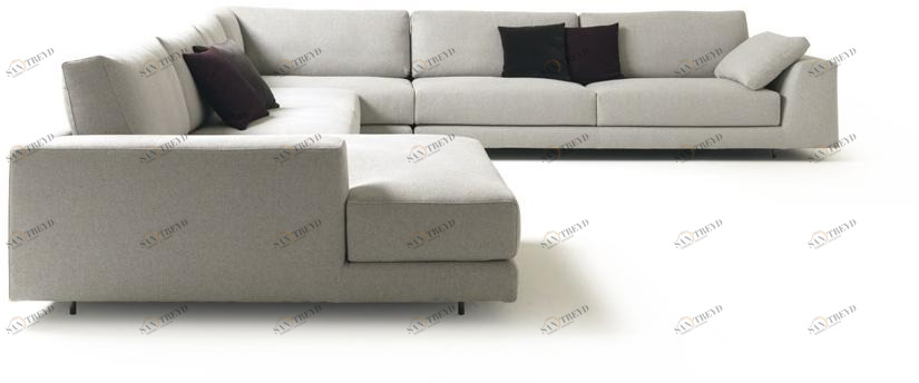 MisuraEmme Модульный угловой диван из ткани Misuraemme sun-id-1394480