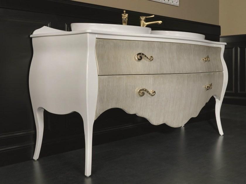 Mobiltesino Двойная тумба под умывальник с ящиками Memory Me 18 - Вид №1