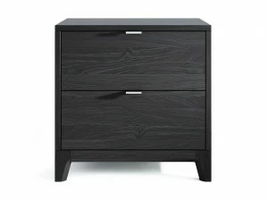 Прикроватная тумбочка дизайнерская черная Case THE IDEA  210307 Черный