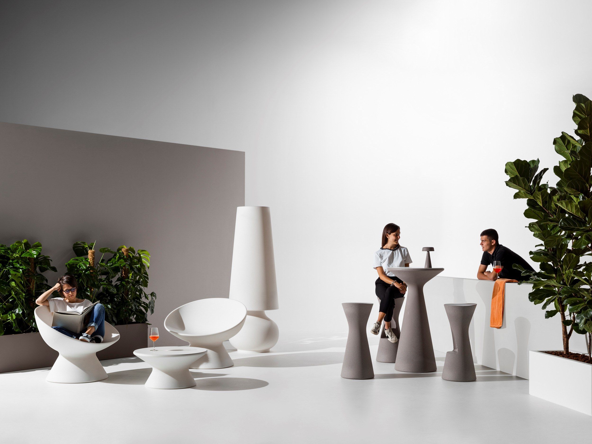 Табурет из полиэтилена PLUST Fade ARCH-00104778 - Вид №7