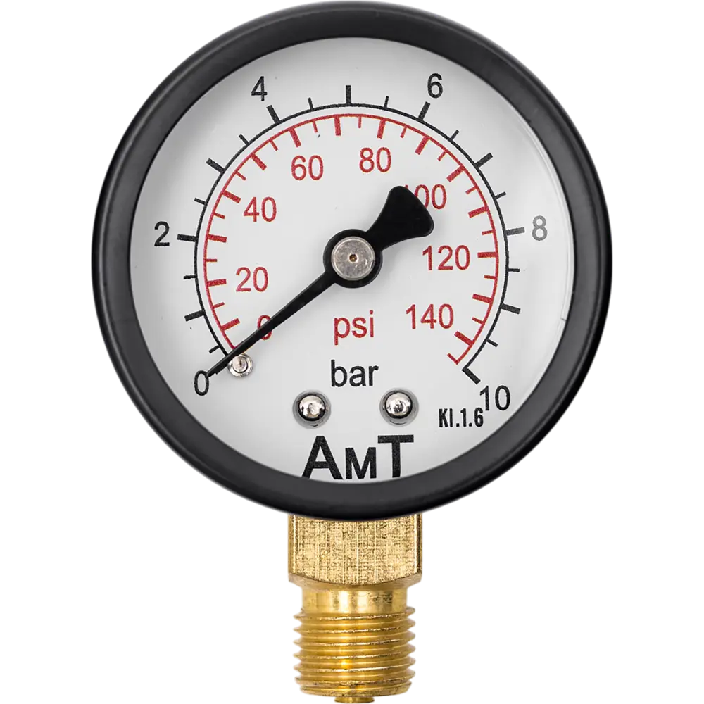 Манометр радиальный 1 Мпа 1/4" 70 мм Santreyd STLM-2139329