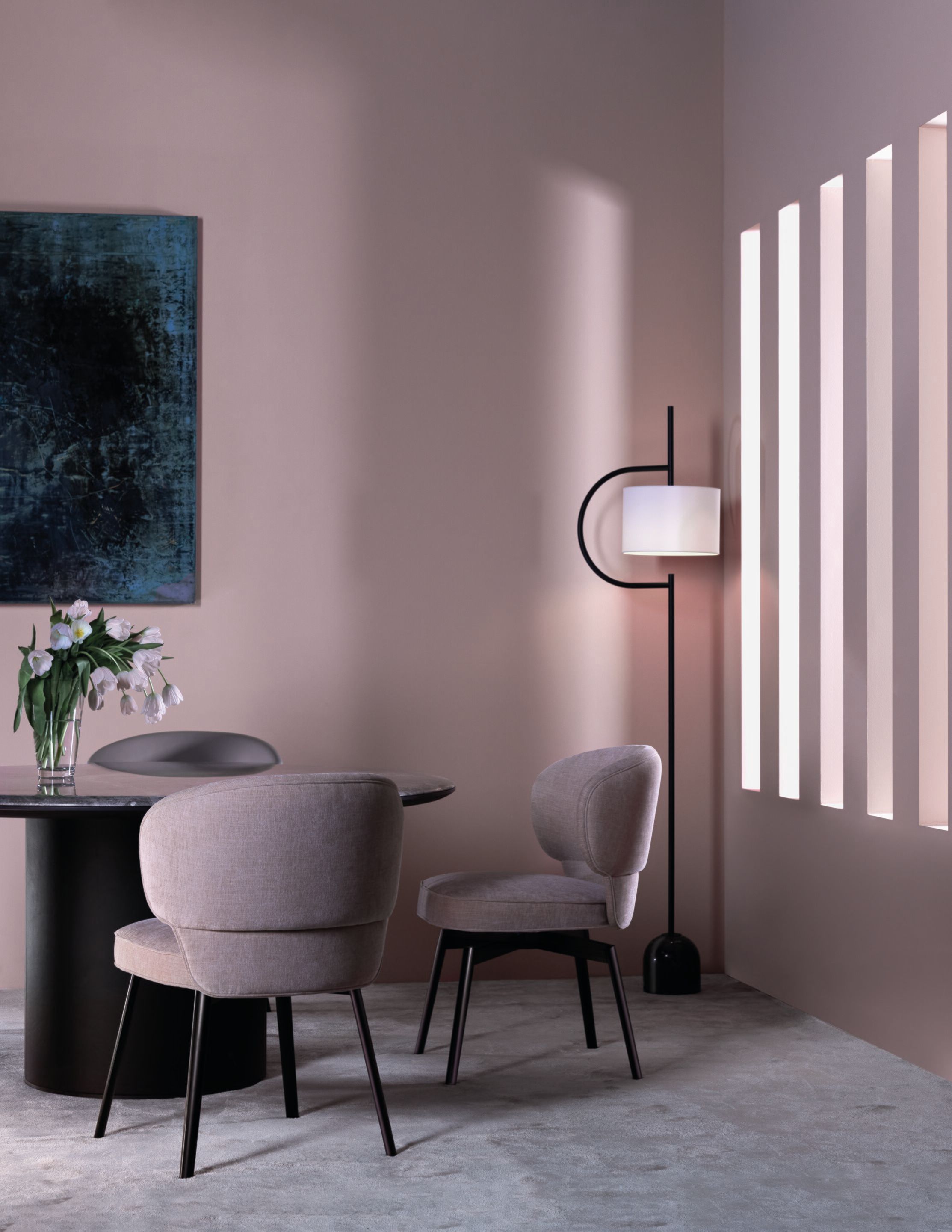 Мягкий тканевый стул с подлокотниками Wittmann Мортон ARCH-00004638 - Вид №2