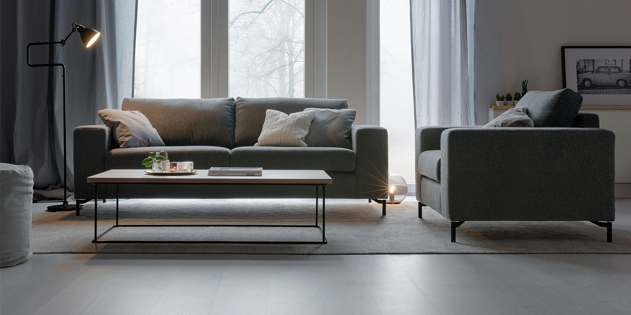 Диван Grand Prix прямой сине-серый SITS GRAND PRIX 192011 Серый  - Вид №2