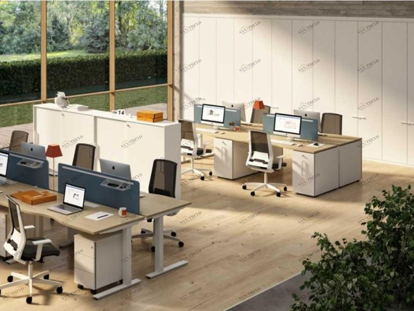 Bralco Высокий офисный шкаф из меламина с распашными дверцами Winglet sun-id-1381970