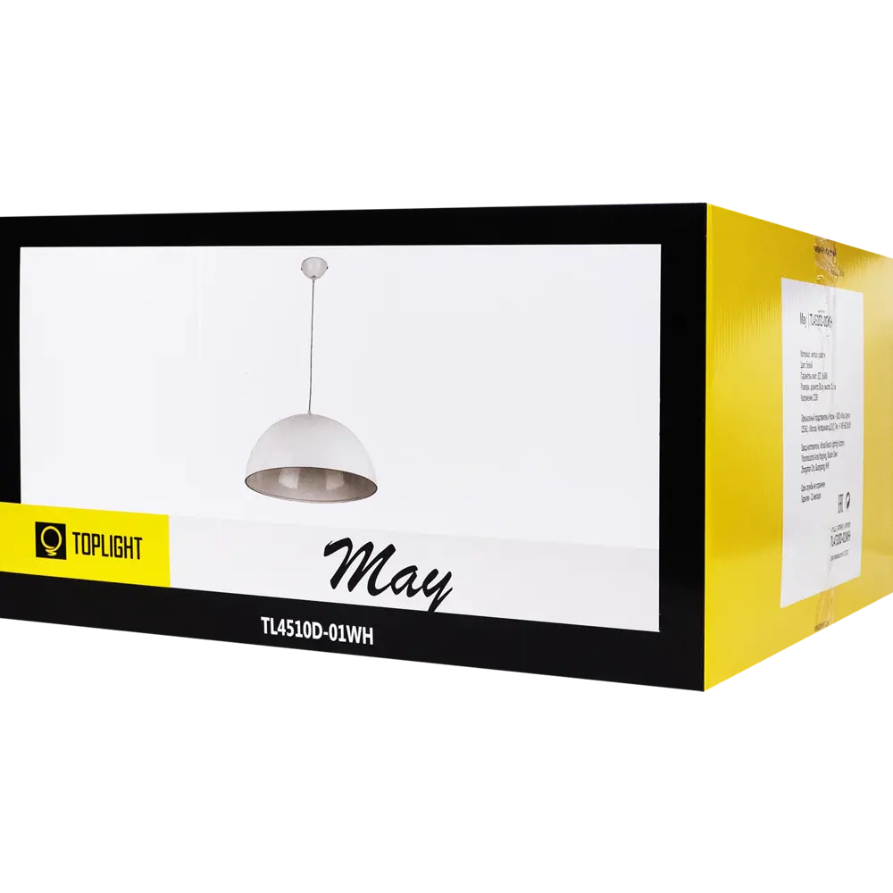 Подвесной светильник May Toplight 1xE27x60 Вт, 38 см 18737983 STLM-2143756  - Вид №6