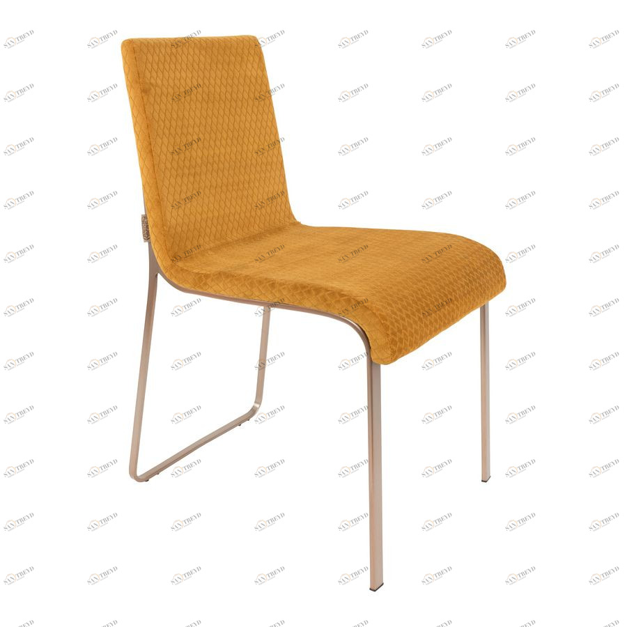 Стул Flor оранжевый Dutchbone 1100291