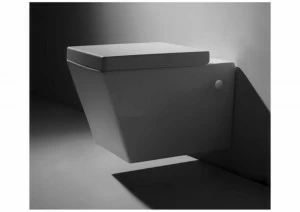 C01002W-A-ENG Подвесной унитаз настенный Белый Bravat  Китай