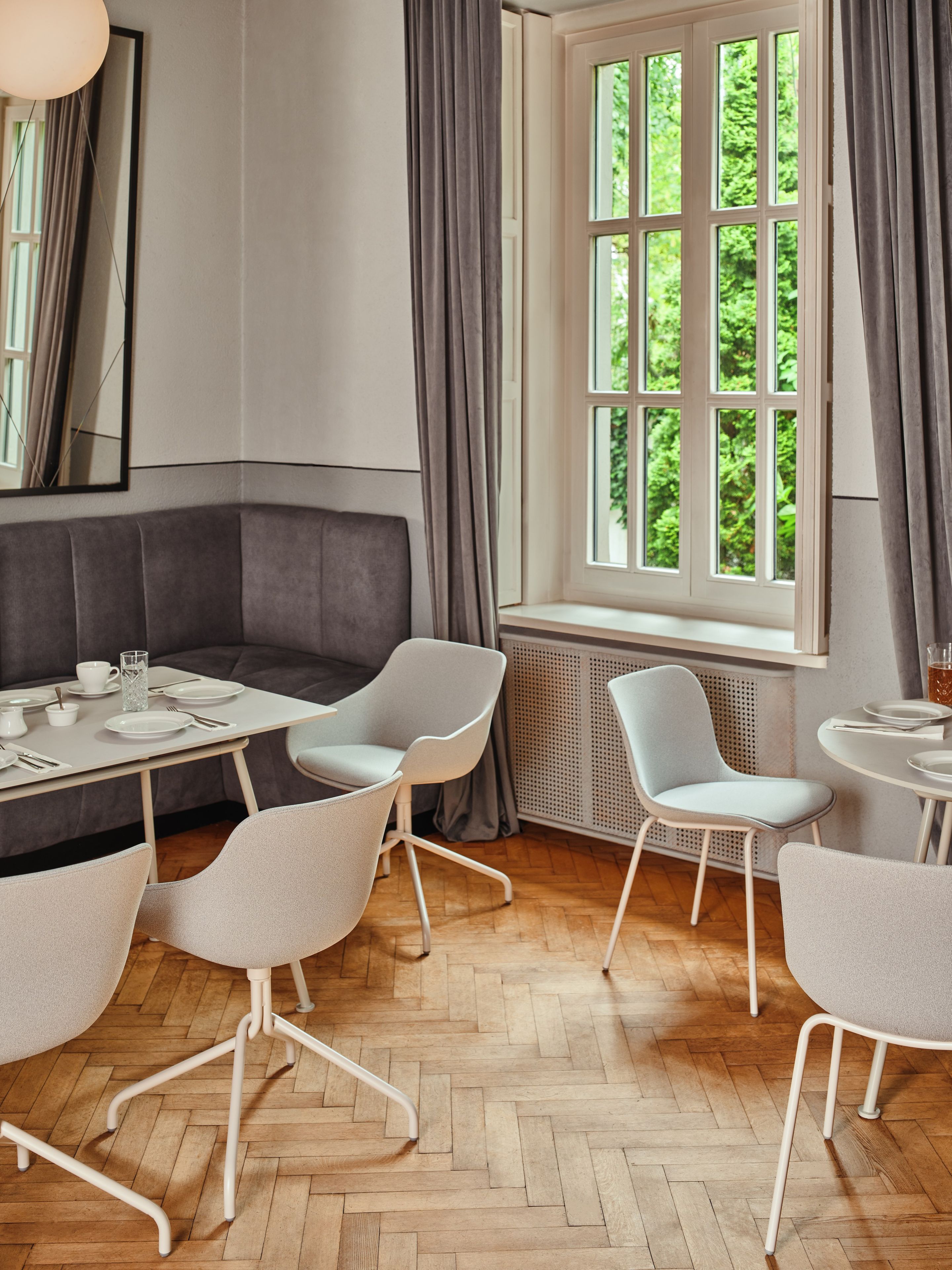 Металлический прямоугольный обеденный стол MDD новая школа ARCH-00148415 - Вид №11