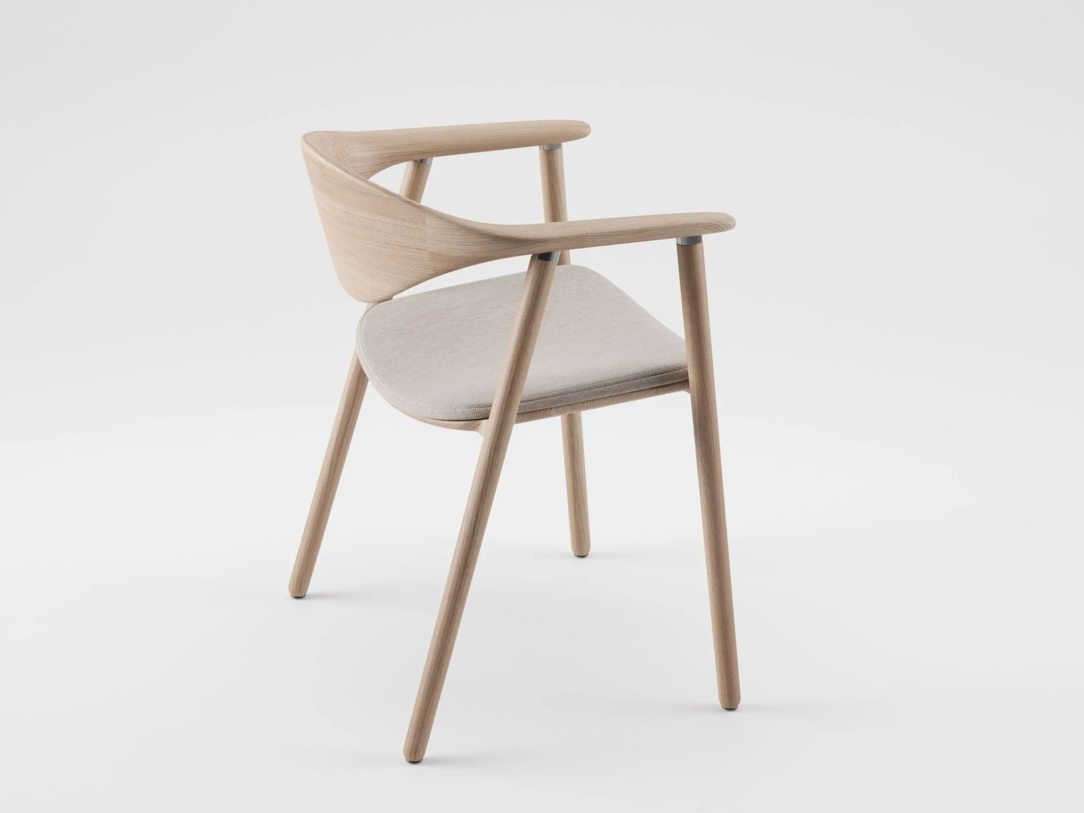 Деревянный стул с подлокотниками Artisan Нару ARCH-00060697 - Вид №5