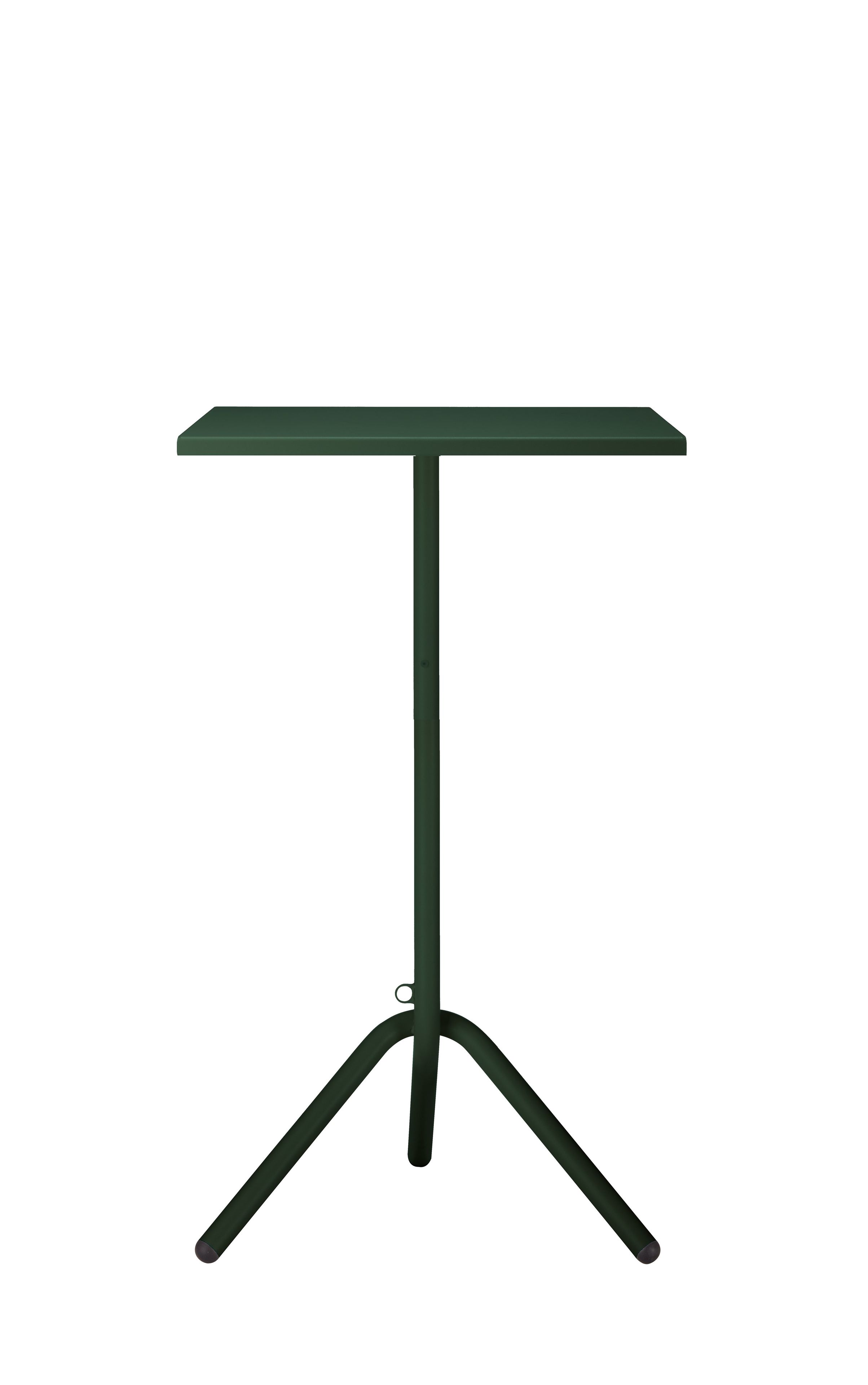 Высокий квадратный стол с откидным верхом из листового металла COLOS ARCH-00148341 - Вид №8