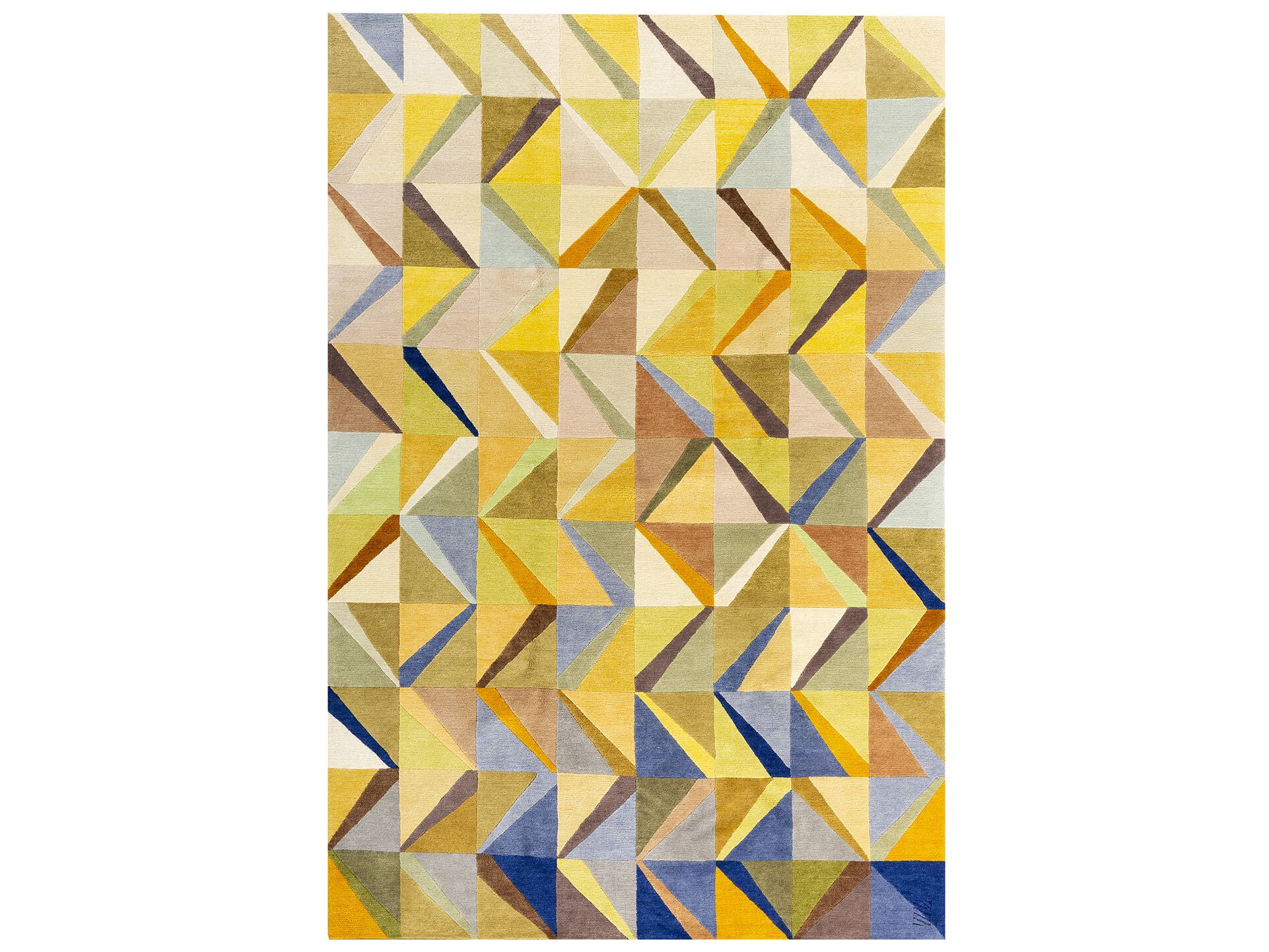 Прямоугольный ковер ручной работы из шерсти Diacasan Edition непальские ковры ARCH-00087677 - Вид №1