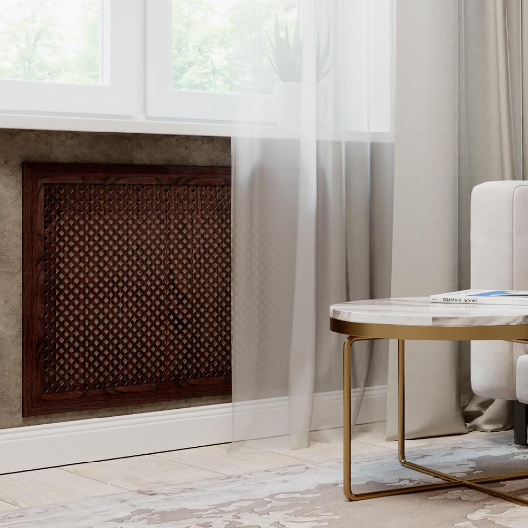 Экран для радиатора 90х60 см Глория венге STELLA Standart STSR-1075 - Вид №1