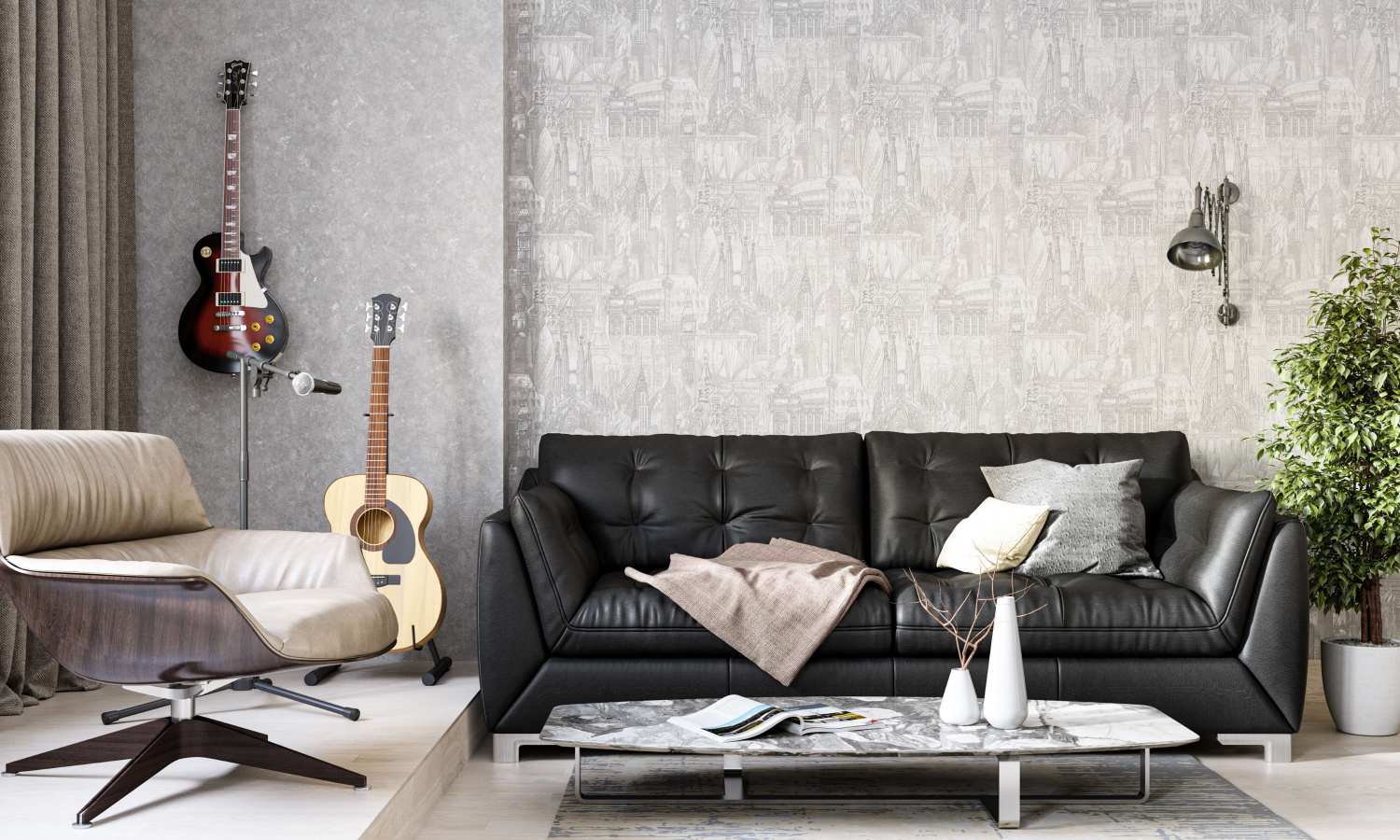 Рулон обоев основа Флизелиновая HC71572-25 Home Color Мин. заказ 8 рулонов HC7157225 - Вид №6