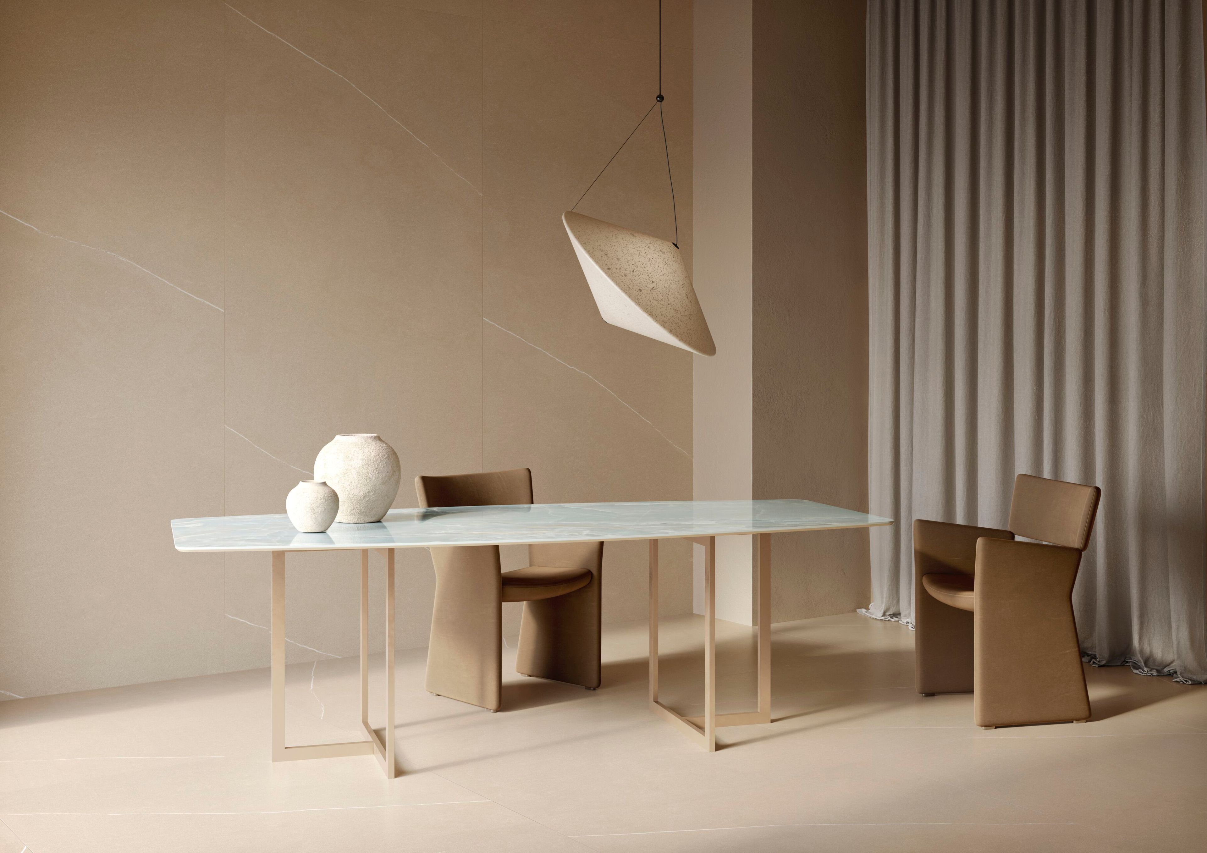 Прямоугольный садовый стол из керамогранита Casalgrande Padana Convivialis ARCH-00039089 - Вид №1